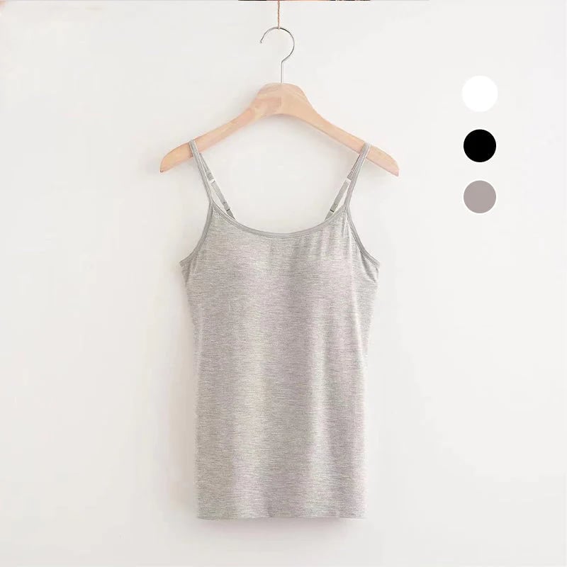 ❤️🔥2025 Loose-fitting Tank Top With Built-in Bra