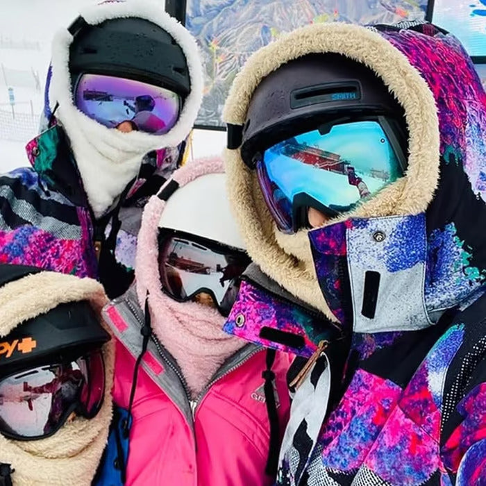 The Best Christmas GiftššSherpa Hood Ski Mask
