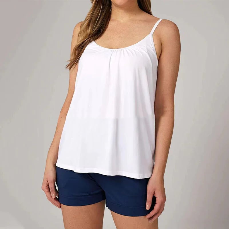 ❤️🔥2025 Loose-fitting Tank Top With Built-in Bra