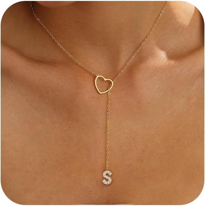 š„Limited Inventory Availableā”Letter Heart Design Personalized Trendy Charm Necklaces