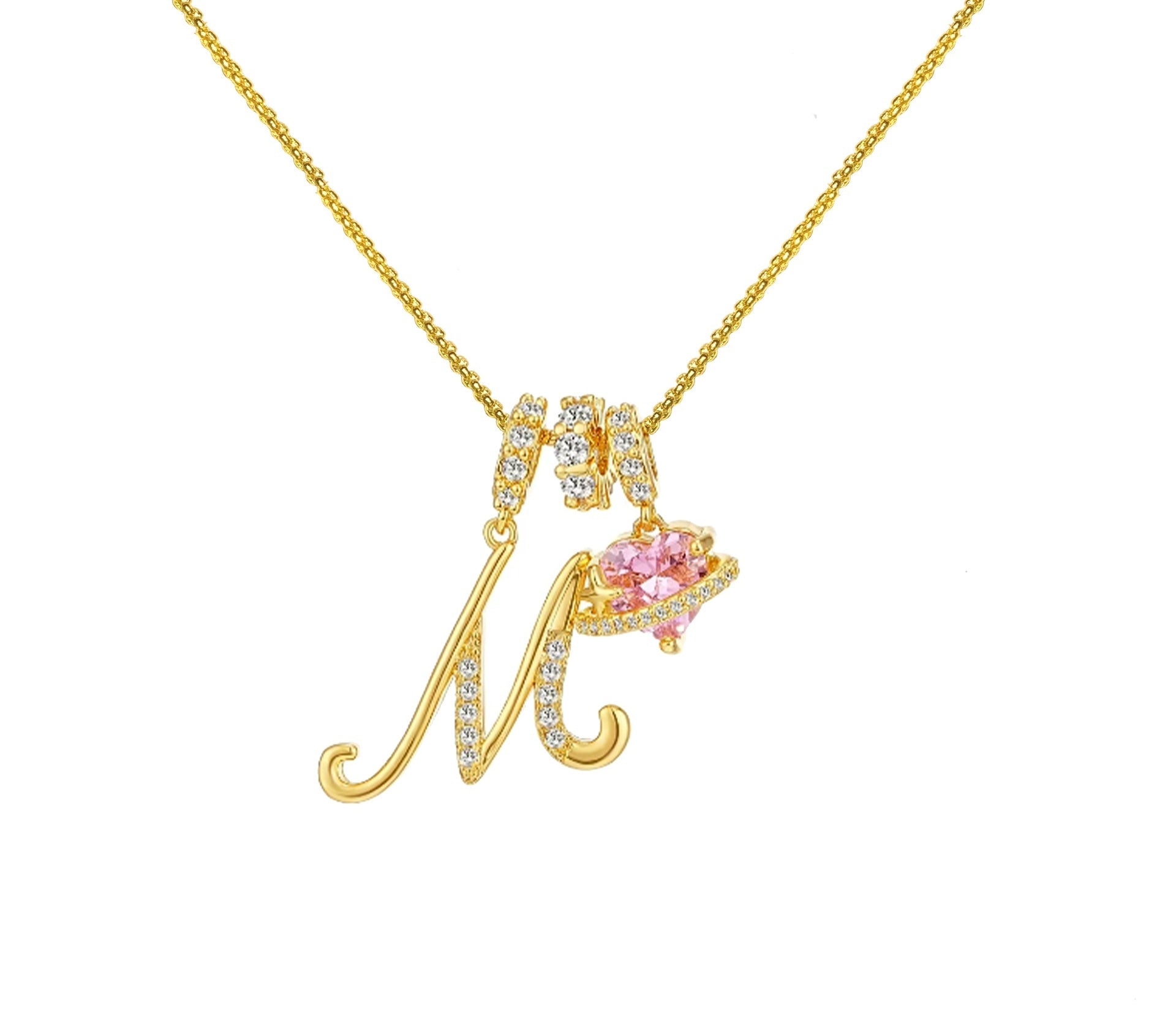 đPersonalized Gifts-Initial Letter Necklace ăAâZă