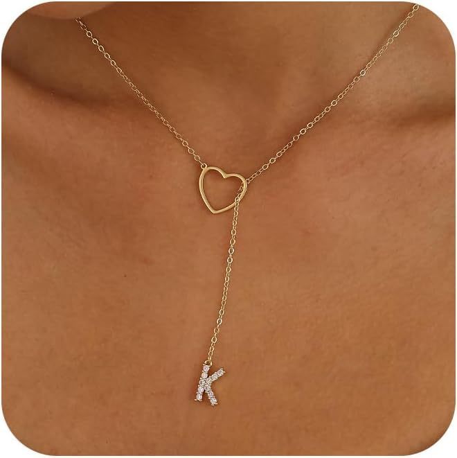 š„Limited Inventory Availableā”Letter Heart Design Personalized Trendy Charm Necklaces