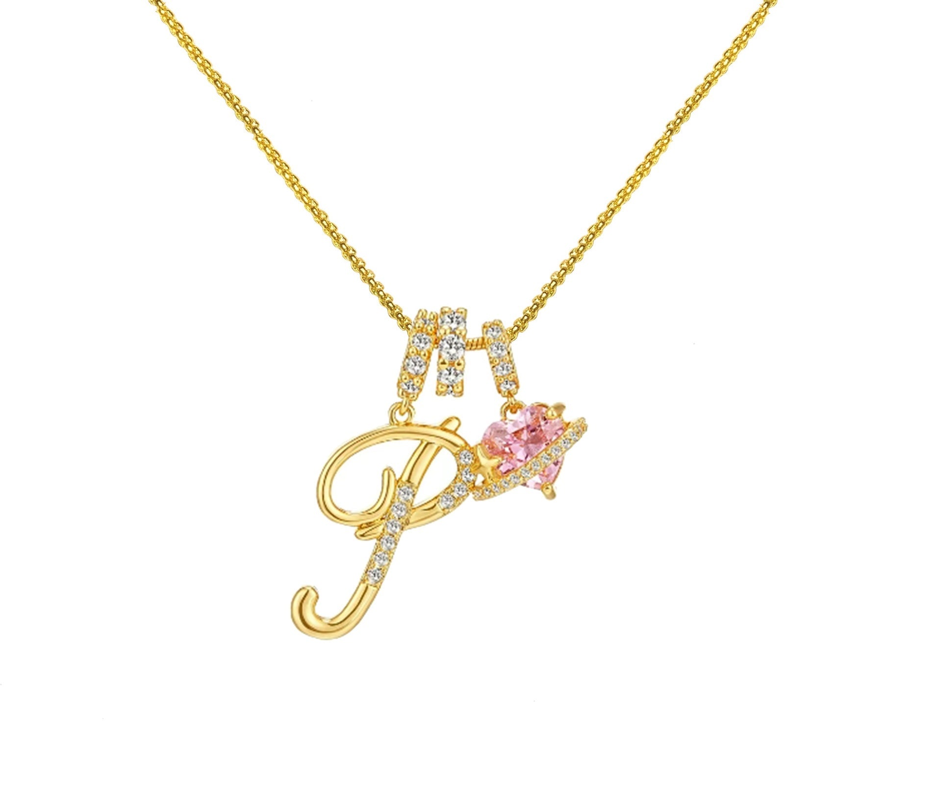 đPersonalized Gifts-Initial Letter Necklace ăAâZă