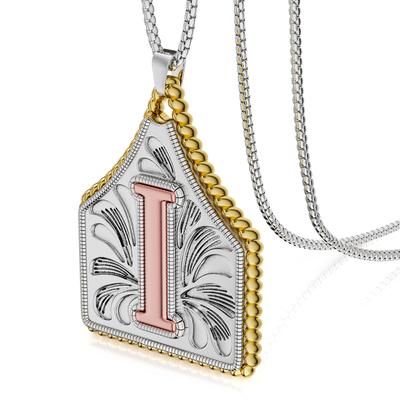 Custom Handmade Cow Tag Western Necklace