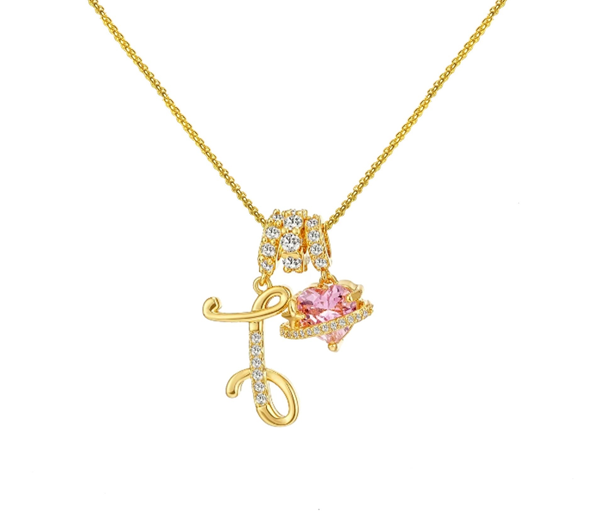 đPersonalized Gifts-Initial Letter Necklace ăAâZă