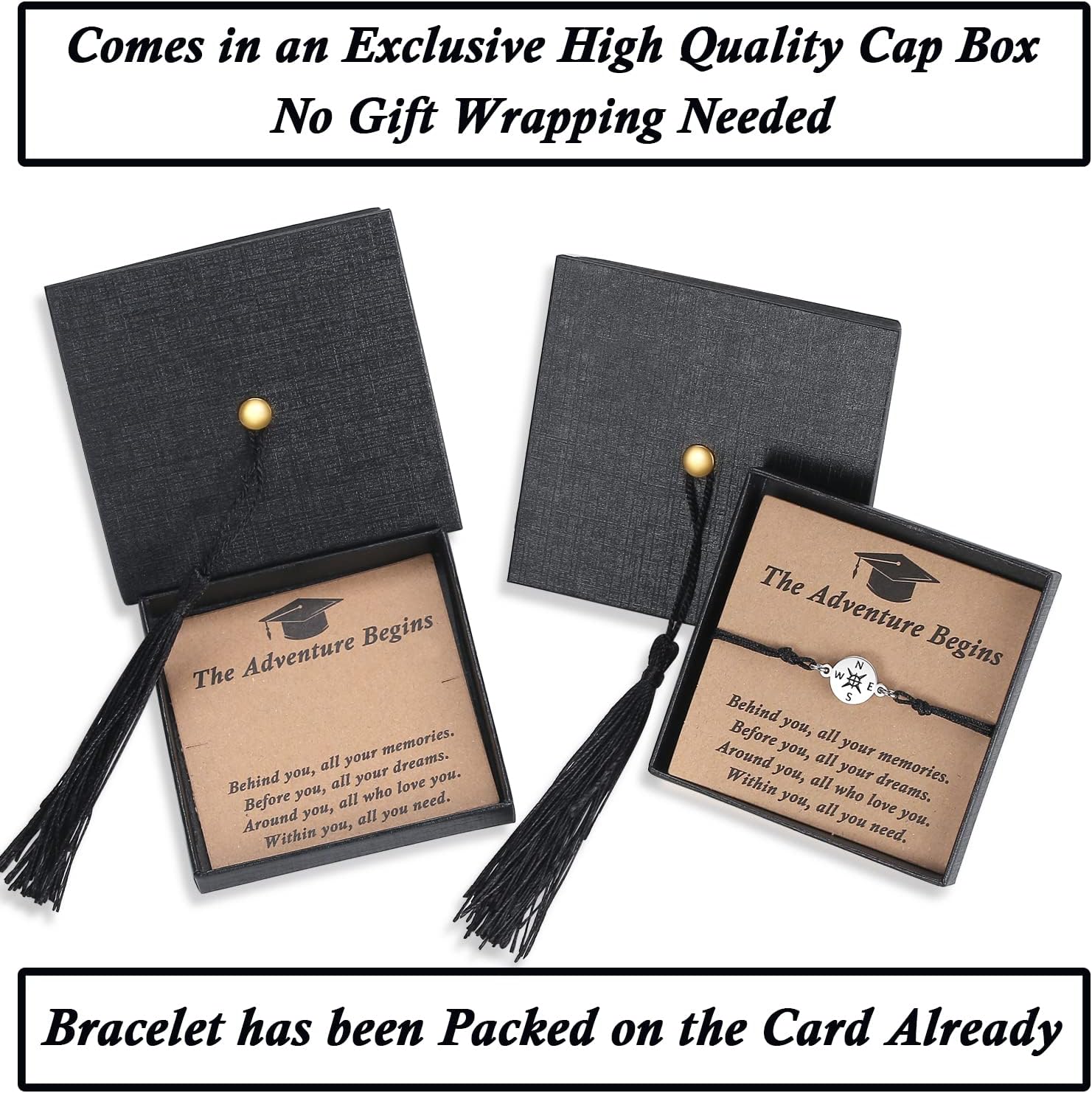 🧑🎓Perfect Graduation Gifts for Your Beloved-Compass Bracelet