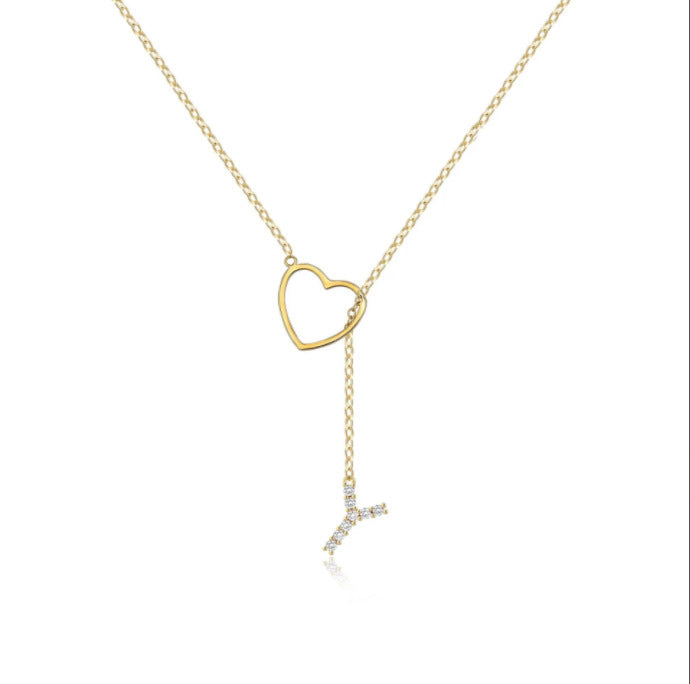 š„Limited Inventory Availableā”Letter Heart Design Personalized Trendy Charm Necklaces