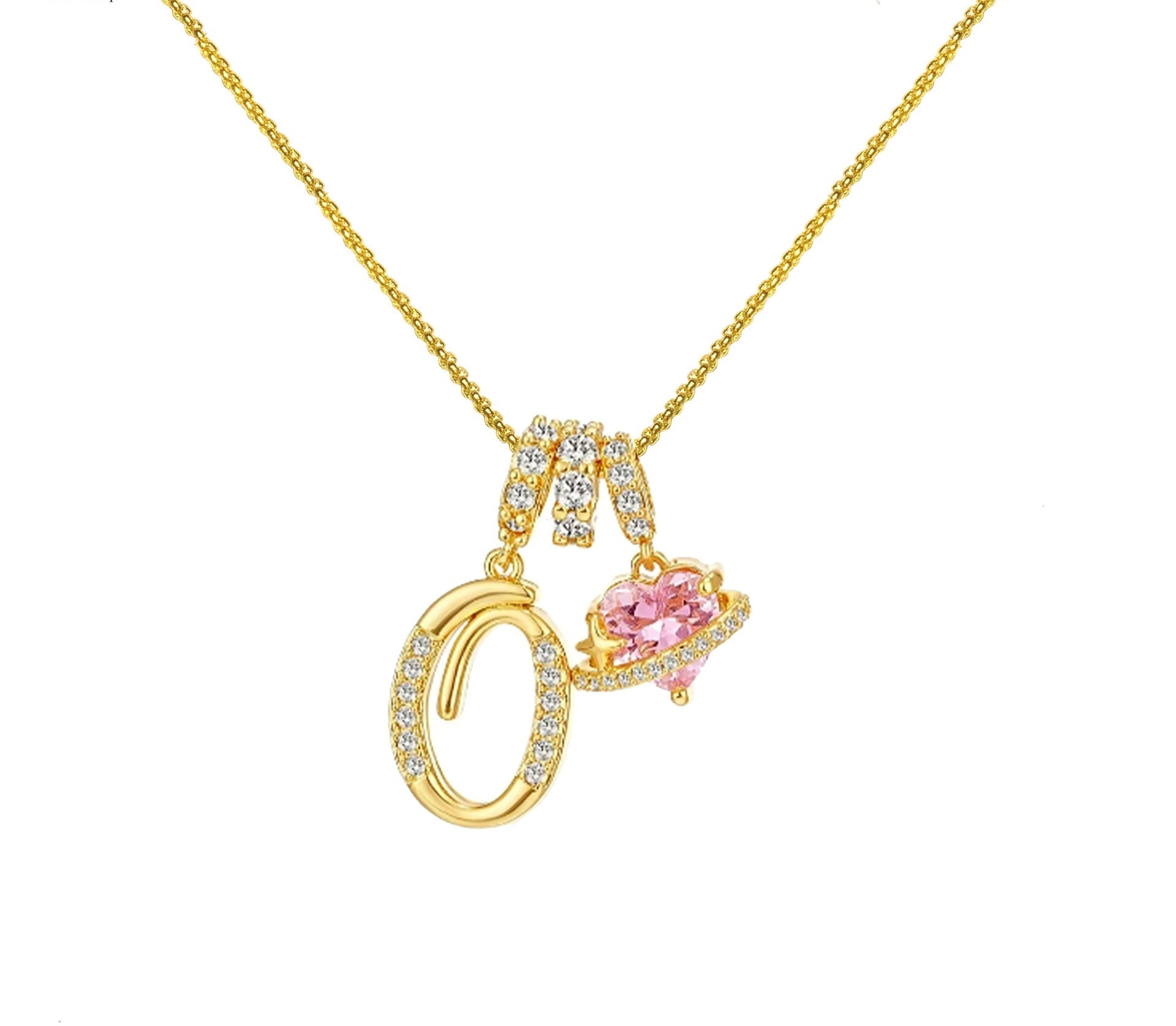 đPersonalized Gifts-Initial Letter Necklace ăAâZă