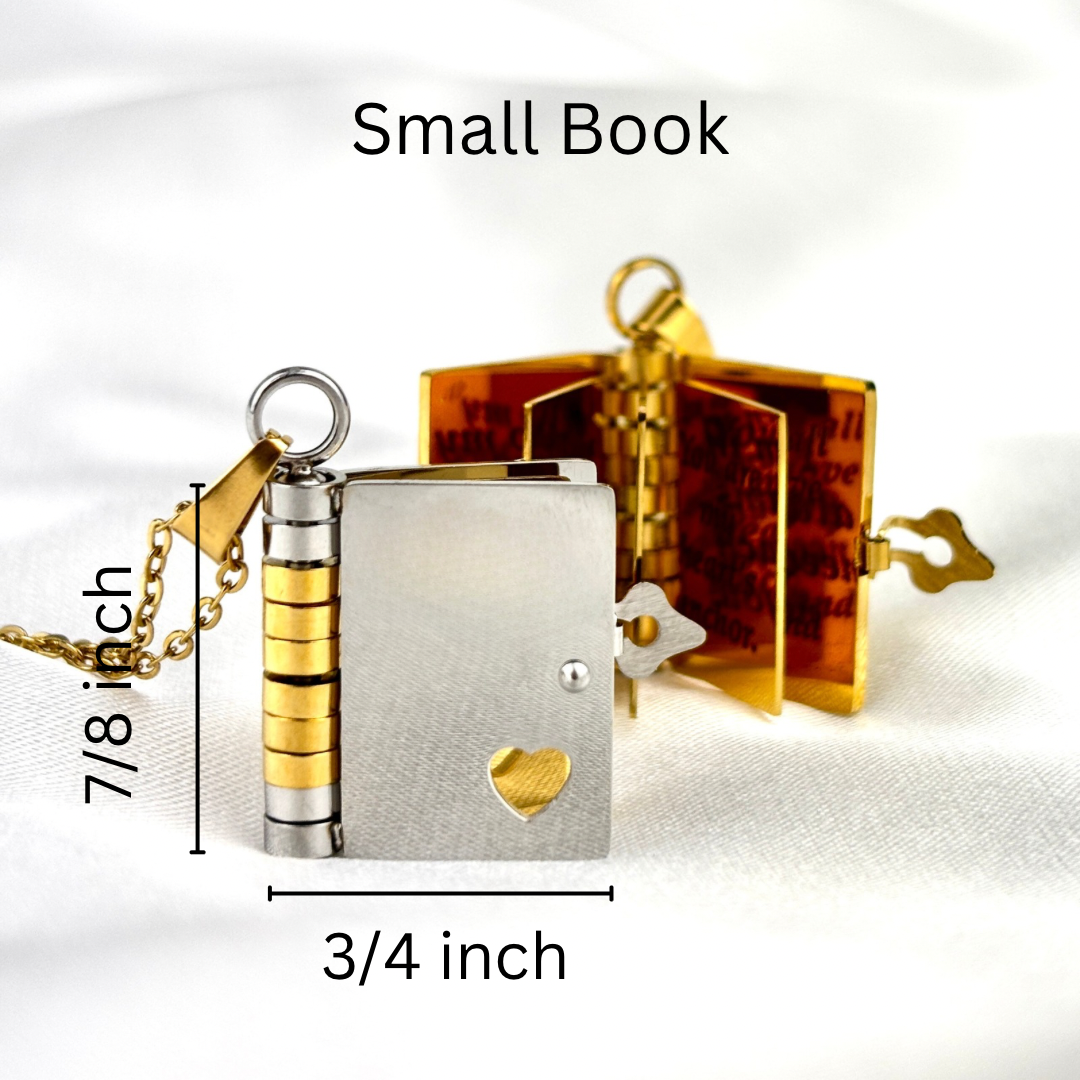 For daughter - My Little Star Book necklace