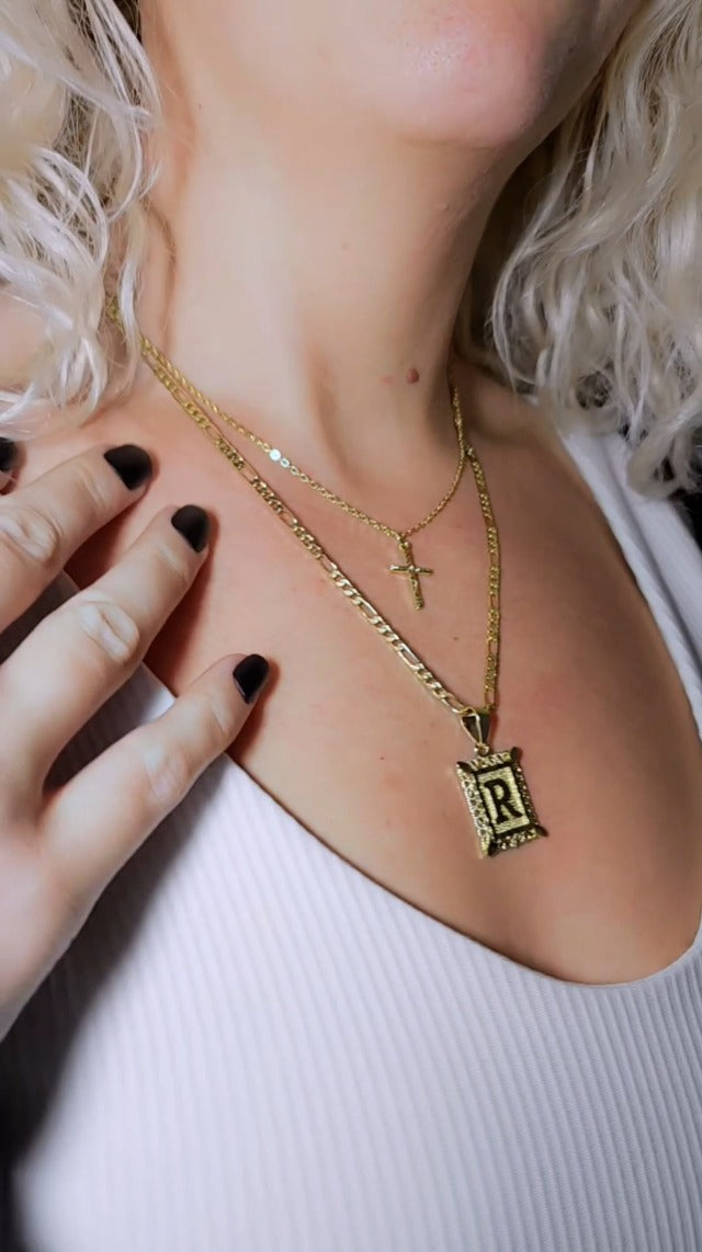 【LAST DAY 49% OFF】Initial Letter Pendant Necklaces