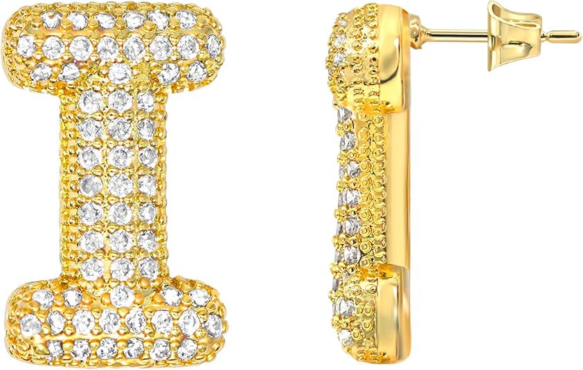 【LAST DAY 49% OFF】 Initial Letter Earrings
