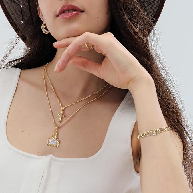 【LAST DAY 48% OFF】Western Cowgirl Initial Necklace