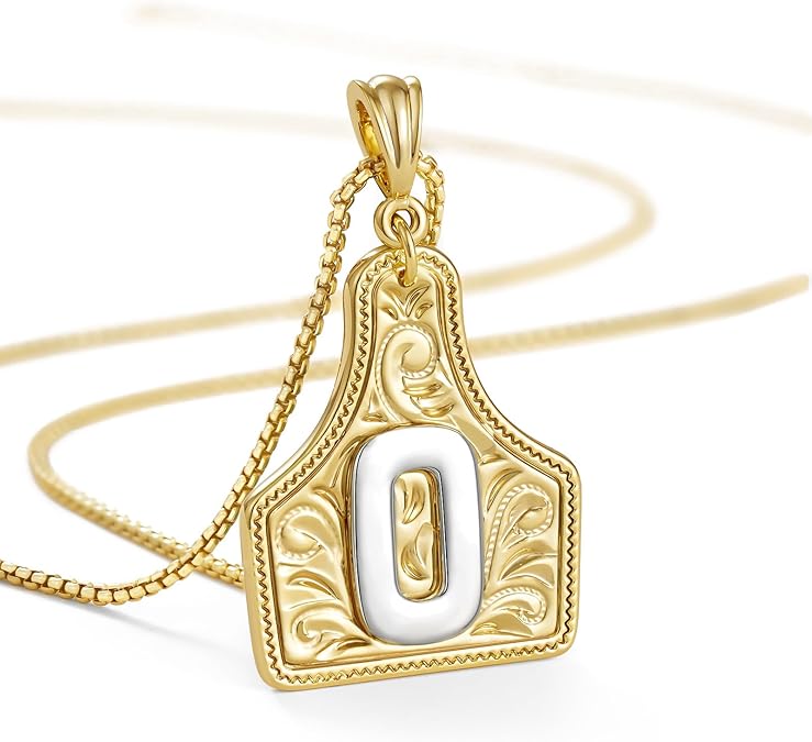 【LAST DAY 48% OFF】Western Cowgirl Initial Necklace