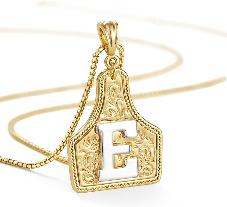 【LAST DAY 48% OFF】Western Cowgirl Initial Necklace