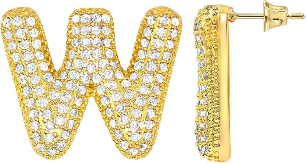 【LAST DAY 49% OFF】 Initial Letter Earrings