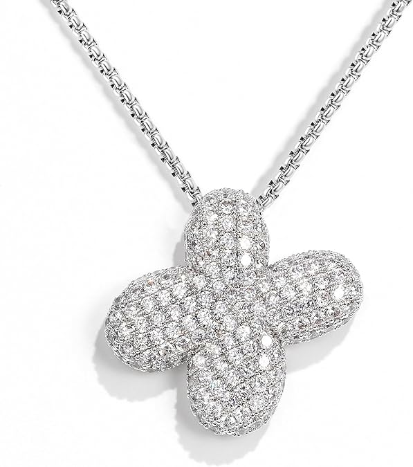 【LAST DAY 49% OFF】Bubble Initial Diamond Necklace
