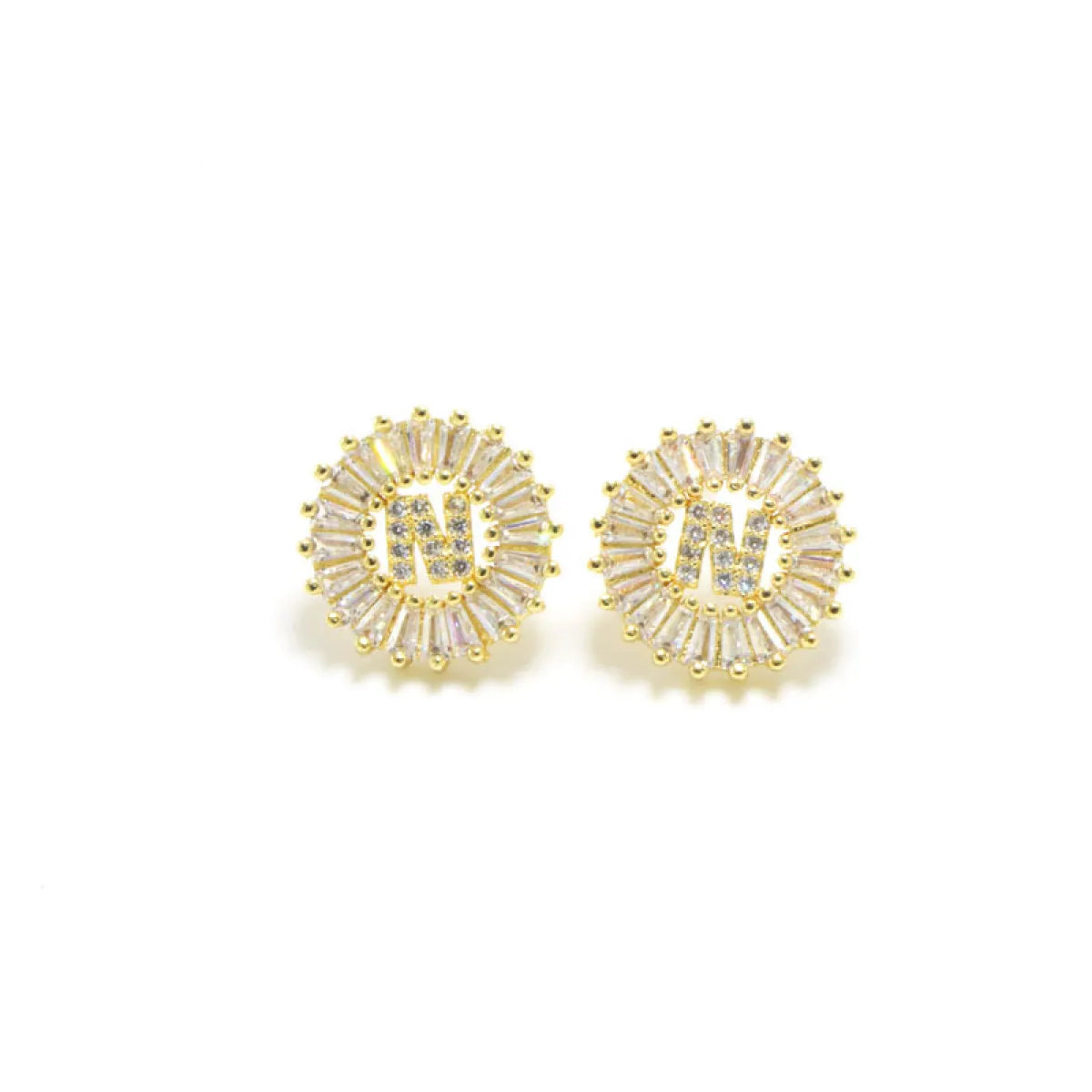 【LAST DAY 49% OFF】Initial Letter Pendant Earrings