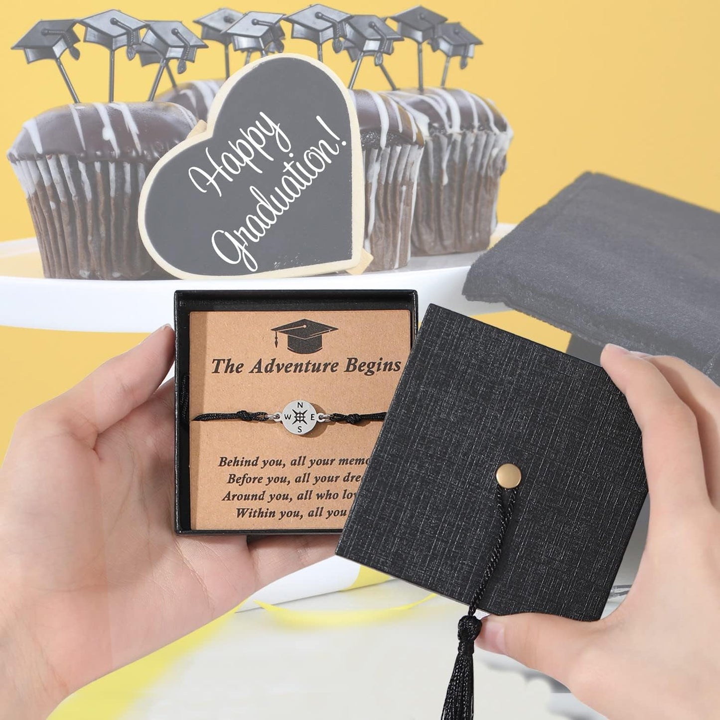 🧑🎓Perfect Graduation Gifts for Your Beloved-Compass Bracelet