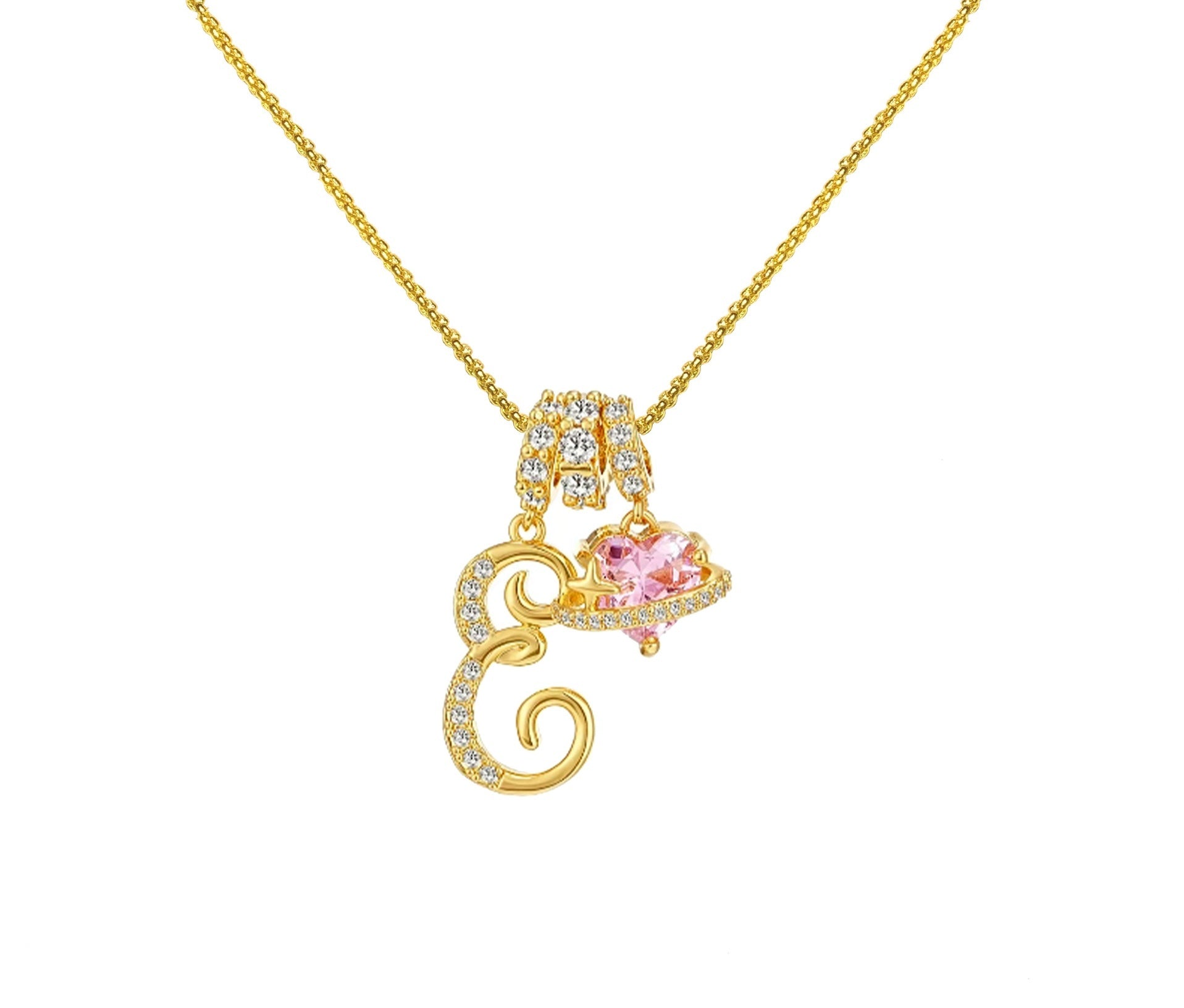 đPersonalized Gifts-Initial Letter Necklace ăAâZă