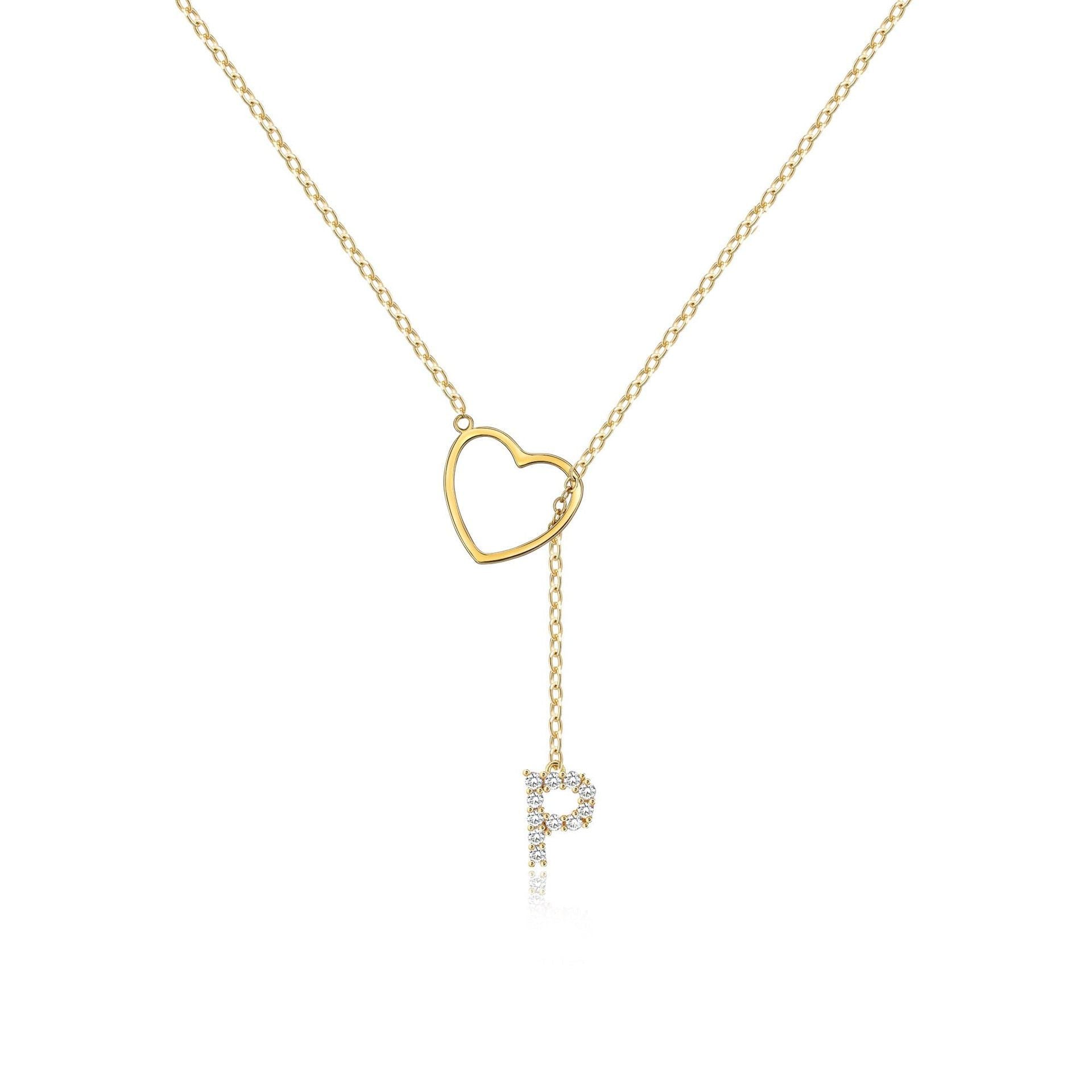 š„Limited Inventory Availableā”Letter Heart Design Personalized Trendy Charm Necklaces