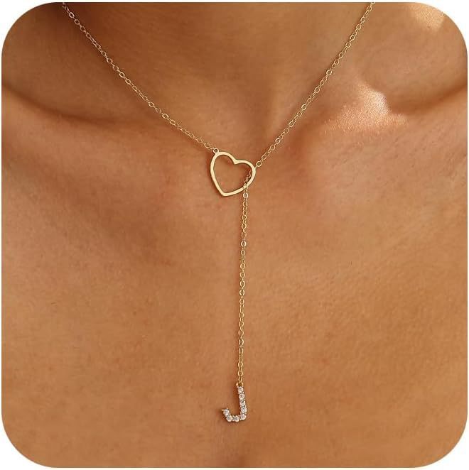 š„Limited Inventory Availableā”Letter Heart Design Personalized Trendy Charm Necklaces