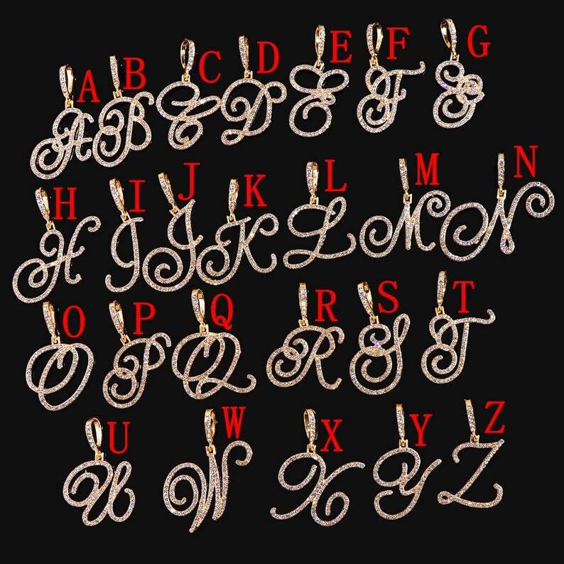 【Final 3-hour Preferential Deal💥】Personalised A-Z Cursive Initial Letter Name Necklace