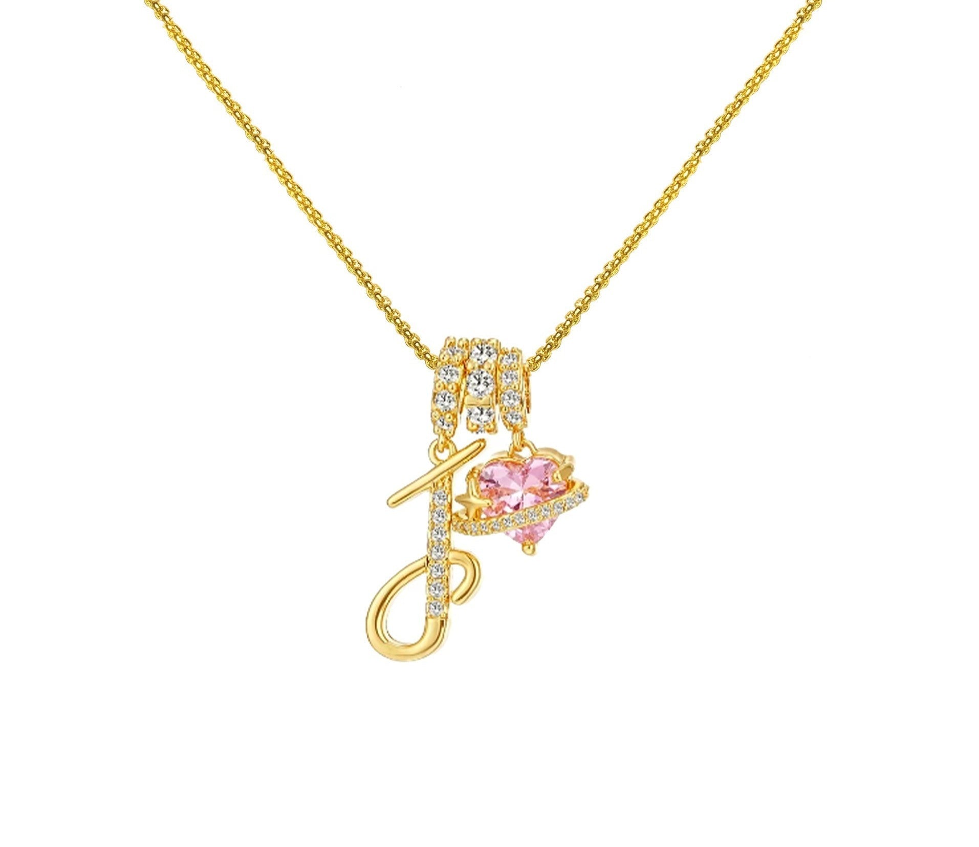 đPersonalized Gifts-Initial Letter Necklace ăAâZă