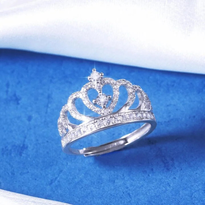 FOR BADASS DAUGHTER - STRAIGHTEN YOUR CROWN RING