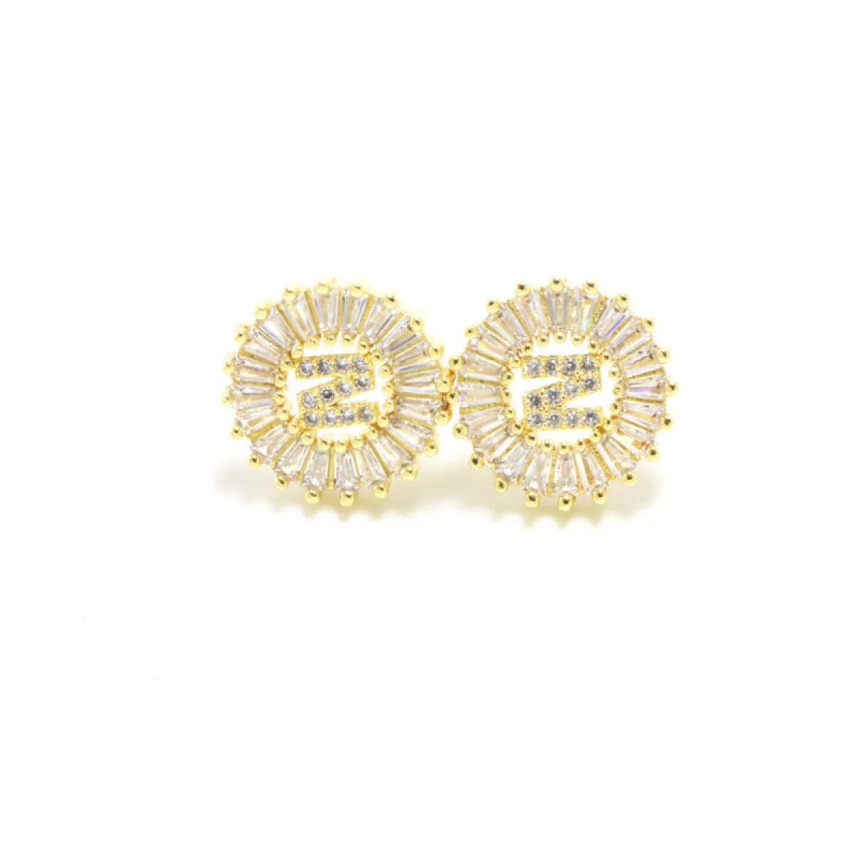 【LAST DAY 49% OFF】Initial Letter Pendant Earrings