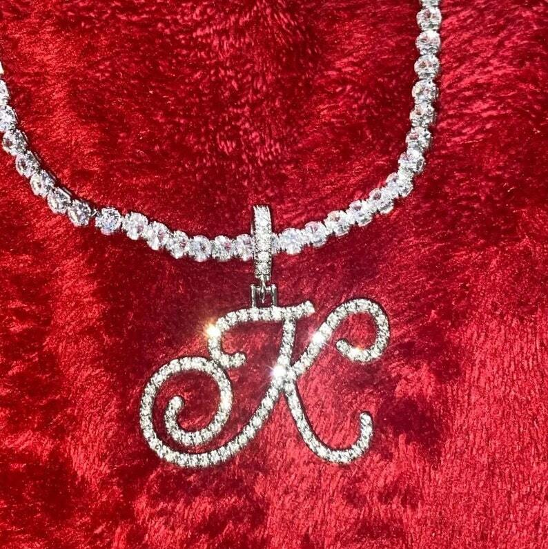 【Final 3-hour Preferential Deal💥】Personalised A-Z Cursive Initial Letter Name Necklace