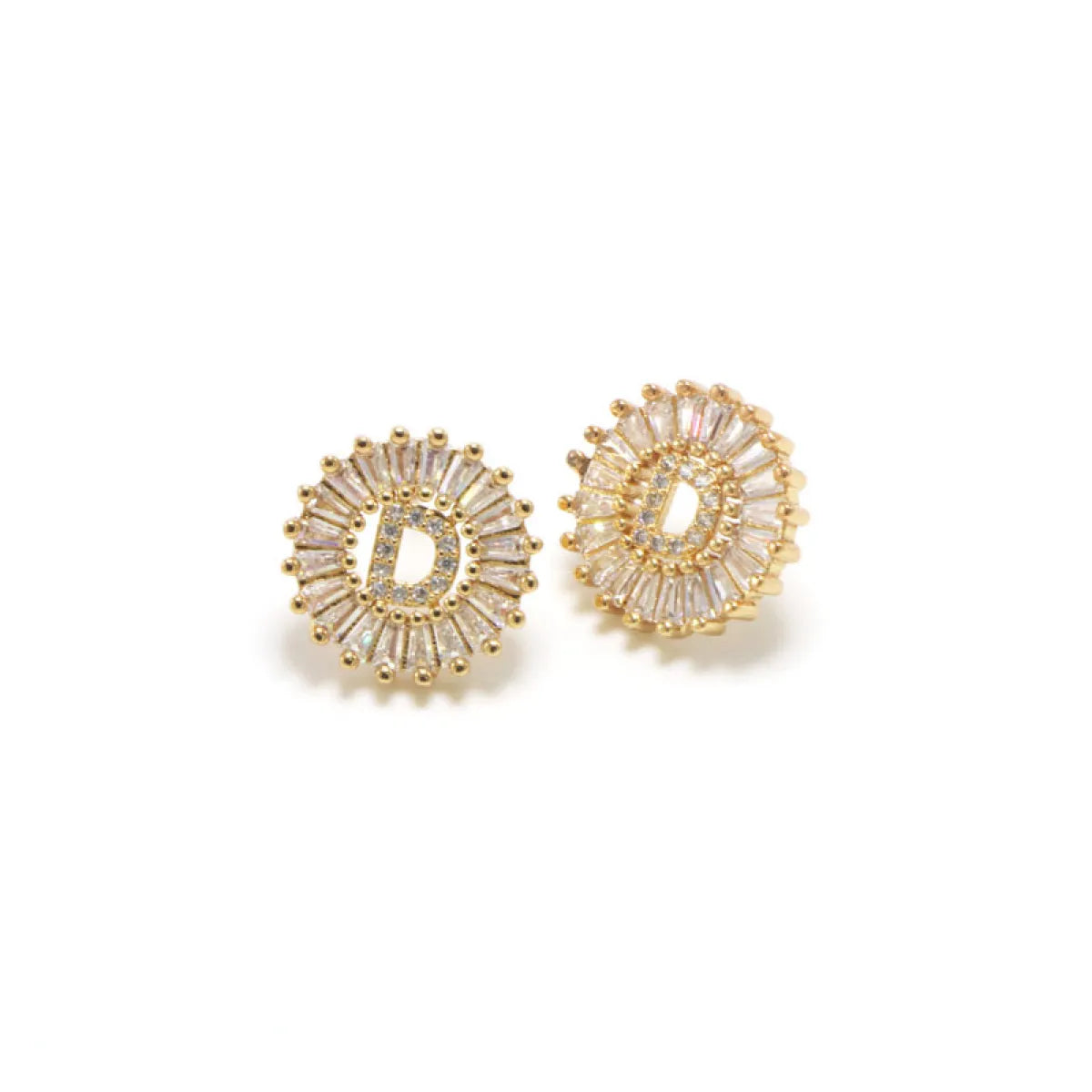 【LAST DAY 49% OFF】Initial Letter Pendant Earrings