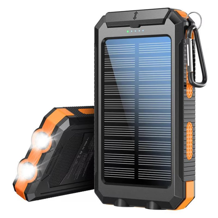 Portable Fast Charging Solar Power Bank