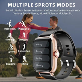 Only 19.99$ This Week🎁🔥All day Fitness Monitoring💯Bluetooth fashion smart watch⌚