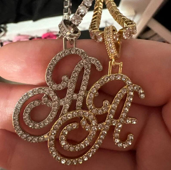 【Final 3-hour Preferential Deal💥】Personalised A-Z Cursive Initial Letter Name Necklace