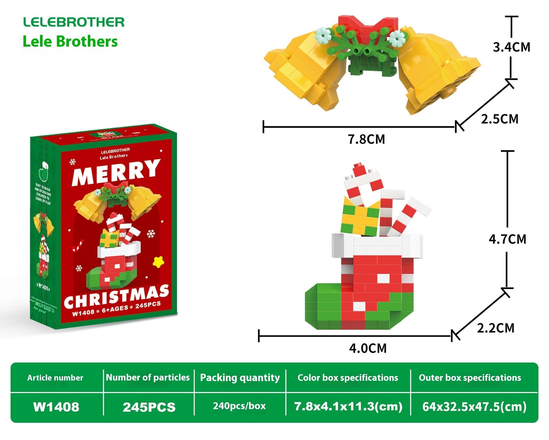 🔥BUY TODAY 50% OFF-🎅Christmas Limited Edition Building Blocks Set🎄