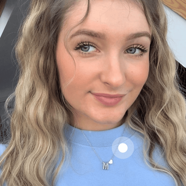 🔥🔥Tiny Initial Necklaces Golden Heart Letter A-Z