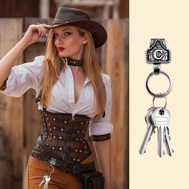 🔥This Week's Special Price $9.99🔥Handmade Vintage Letter Keychain
