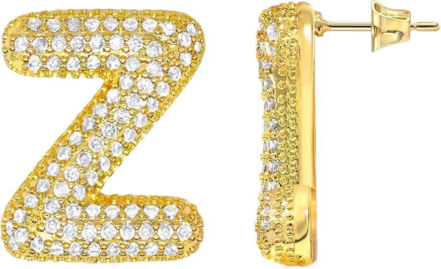 【LAST DAY 49% OFF】  Initial Letter Earrings