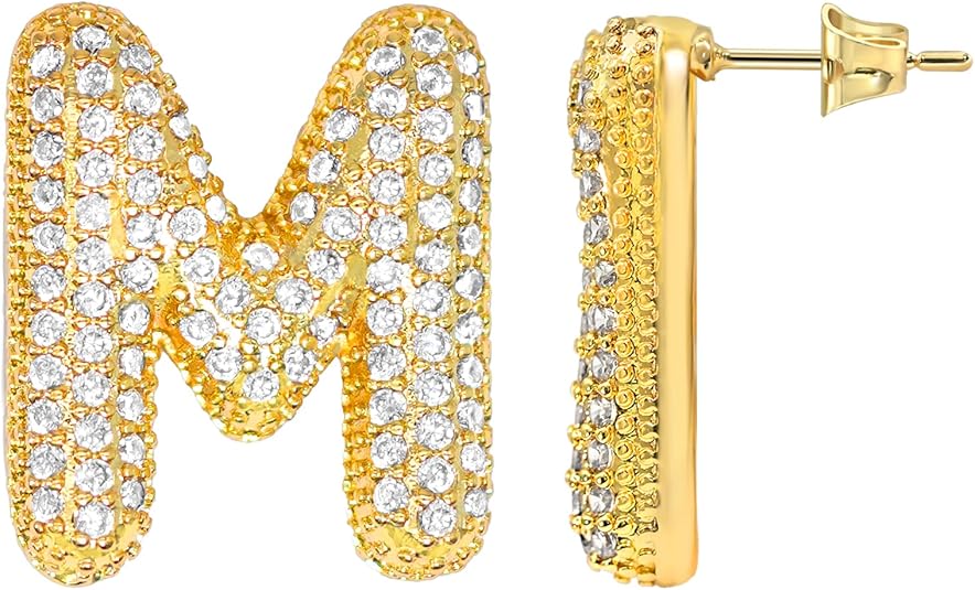 【LAST DAY 49% OFF】  Initial Letter Earrings