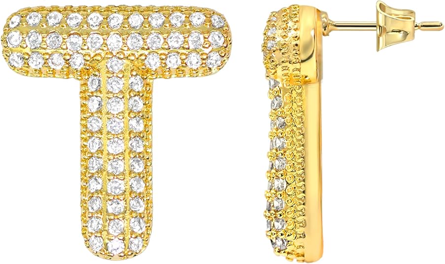【LAST DAY 49% OFF】  Initial Letter Earrings