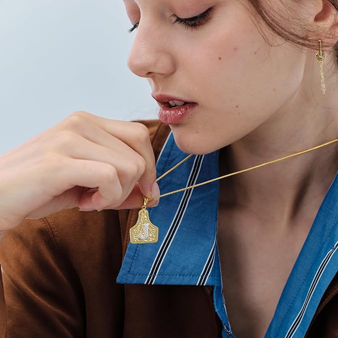 【LAST DAY 48% OFF】Western Cowgirl Initial Necklace