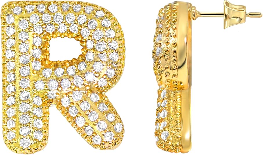 【LAST DAY 49% OFF】  Initial Letter Earrings