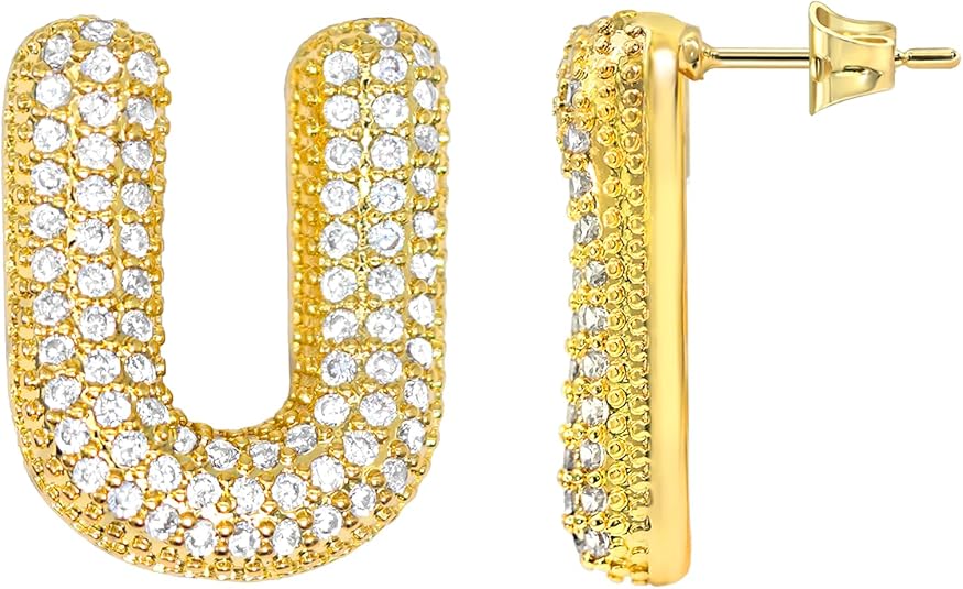 【LAST DAY 49% OFF】  Initial Letter Earrings
