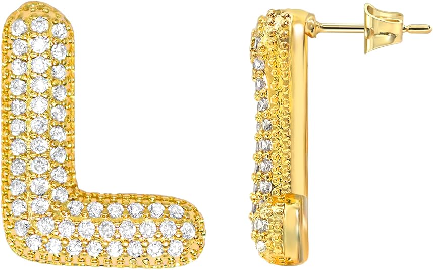 【LAST DAY 49% OFF】  Initial Letter Earrings