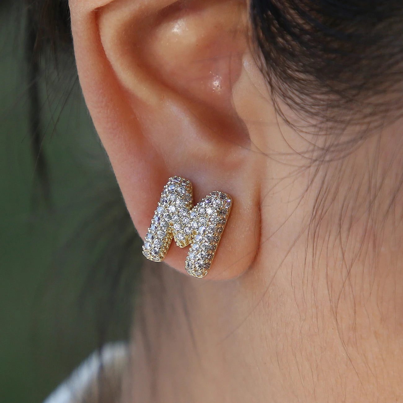 【LAST DAY 49% OFF】  Initial Letter Earrings