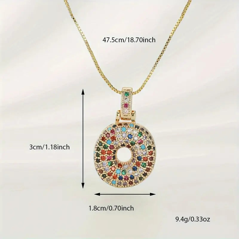 Bubble Letter Necklace