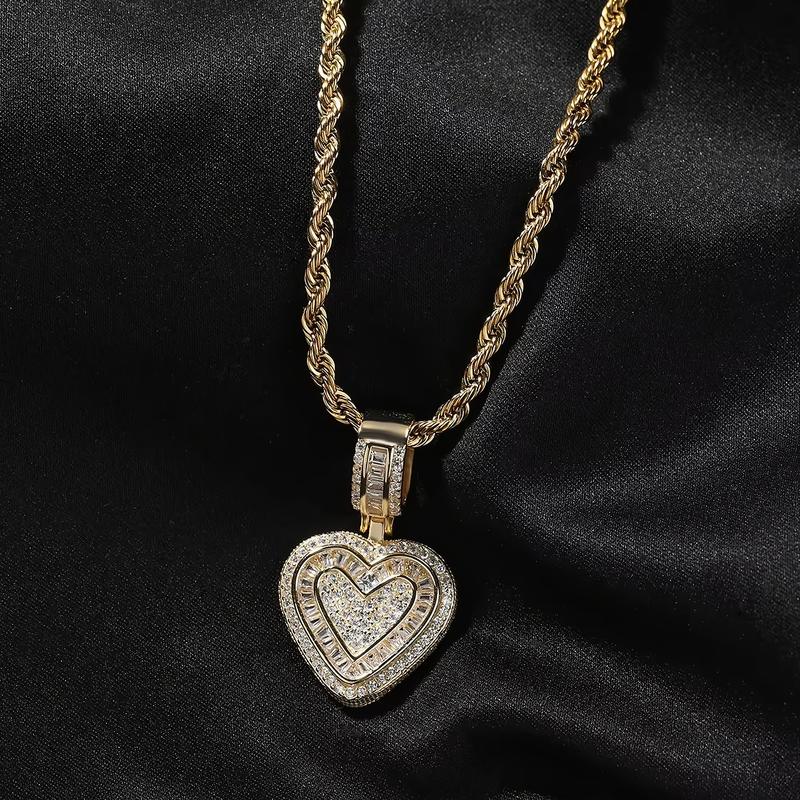 【LAST DAY 49% OFF】Hip Hop Heart Necklace