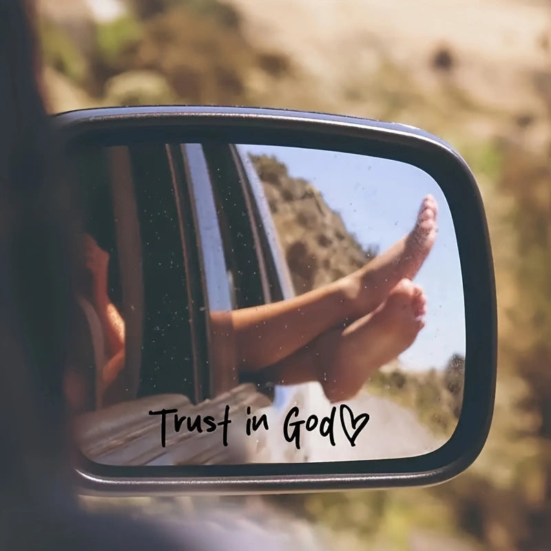 Fashion Faith Jesus God Car Letter Sticker