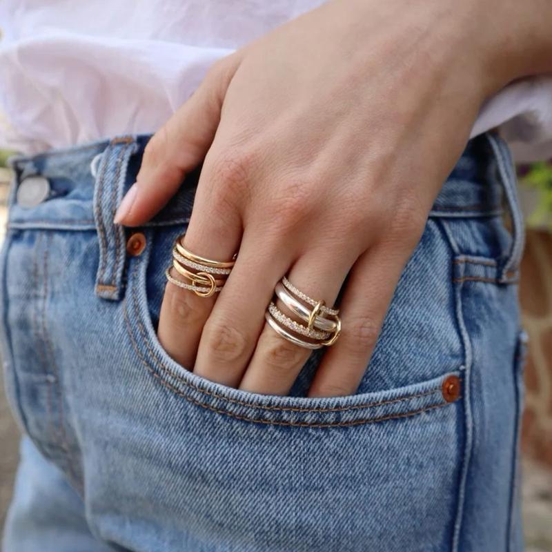Interlocked Stackable Rings
