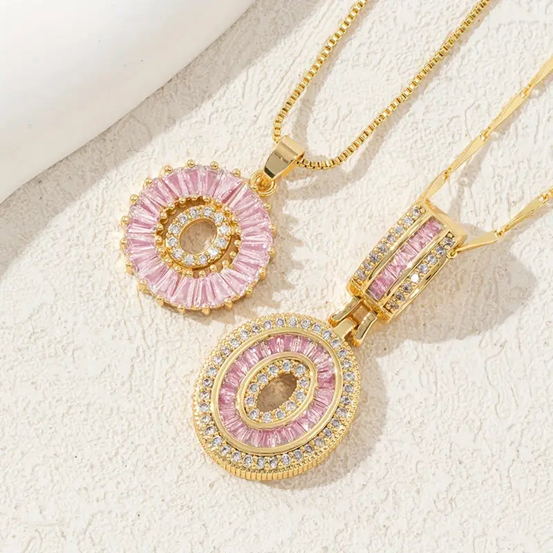 【LAST DAY 48% OFF】2 Pack - Initial Letter Pendant Necklaces